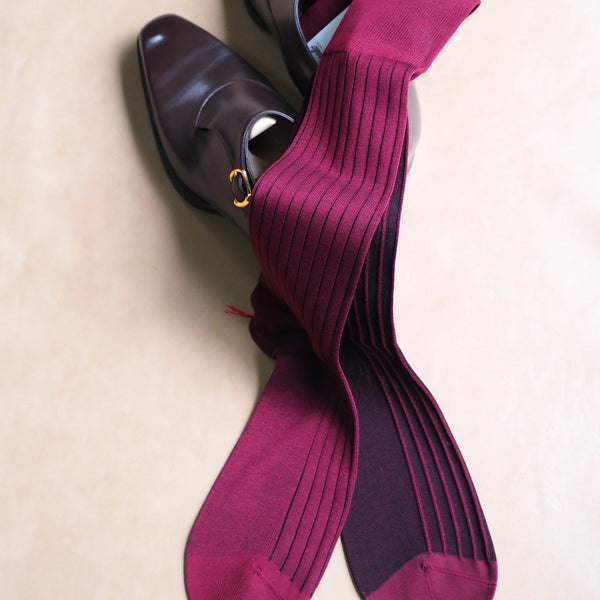 リバーシブルロングホーズ / Lサイズ - Il Regalo/イルレガロ | HIGH QUALITY SOCKS