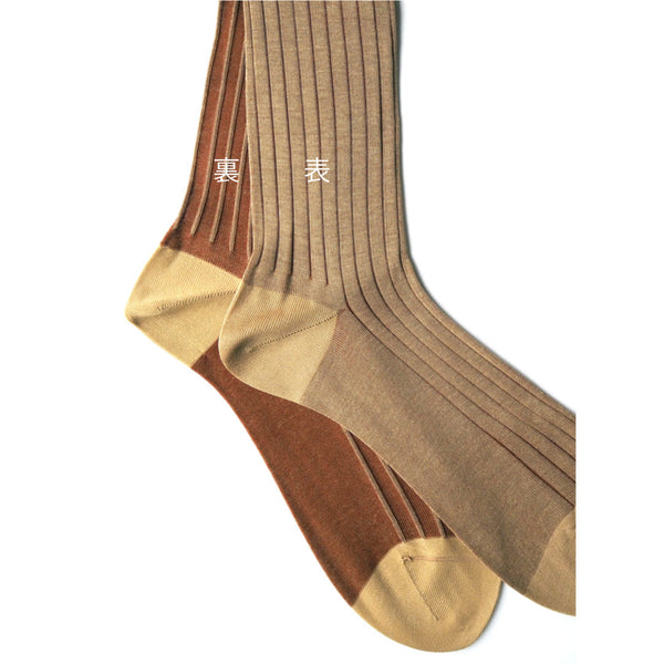 リバーシブルロングホーズ / Lサイズ - Il Regalo/イルレガロ | HIGH QUALITY SOCKS