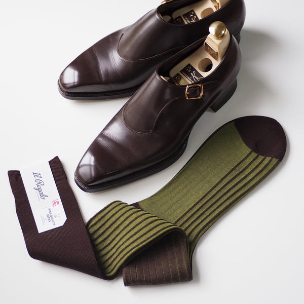 リバーシブルロングホーズ / Lサイズ - Il Regalo/イルレガロ | HIGH QUALITY SOCKS