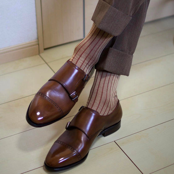 リバーシブルロングホーズ - Il Regalo/イルレガロ | HIGH QUALITY SOCKS