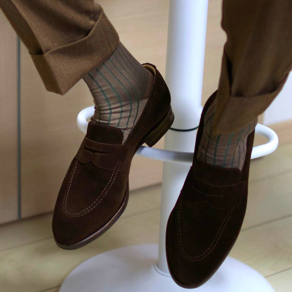 リバーシブルロングホーズ - Il Regalo/イルレガロ | HIGH QUALITY SOCKS