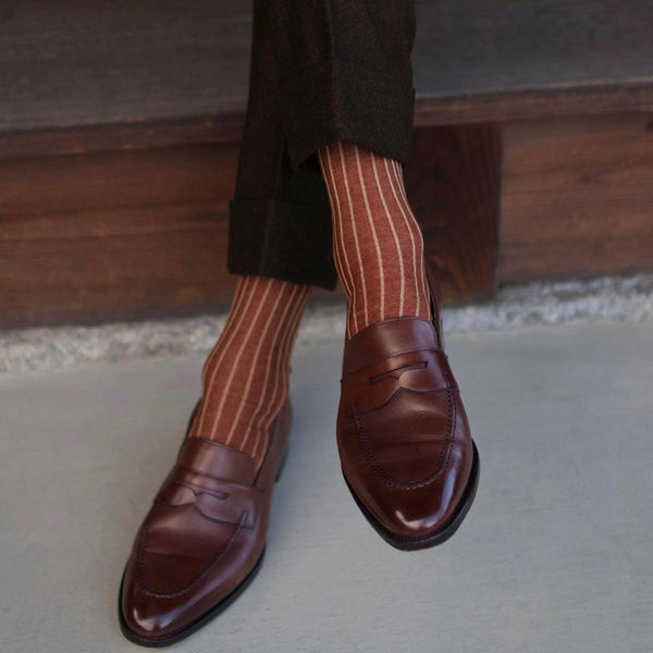 リバーシブルロングホーズ -   Il Regalo/イルレガロ | HIGH QUALITY SOCKS