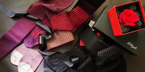 華やぐレッド、洗練のブラック