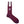 ウール＆シルクシャドーストライプソックス - 靴下 BURGUNDY / 25-27cm Il Regalo/イルレガロ | HIGH QUALITY SOCKS