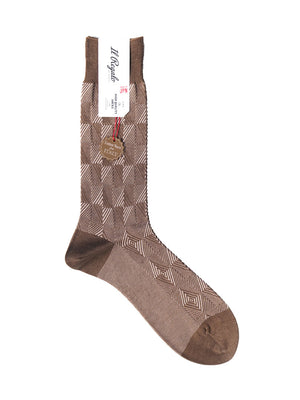 万華鏡ソックス - 靴下 MOCHA / 25-27cm Il Regalo/イルレガロ | HIGH QUALITY SOCKS