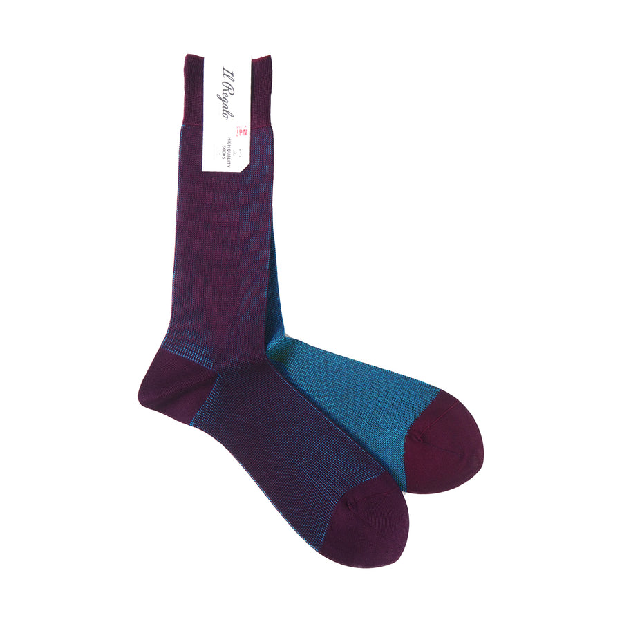 Reversible Bi-color Socks