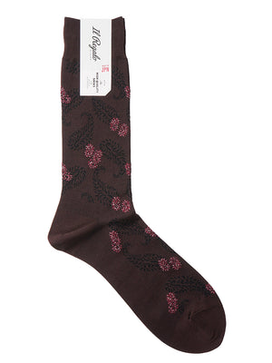 ムーンライトペイズリーソックス - 靴下  Il Regalo/イルレガロ | HIGH QUALITY SOCKS