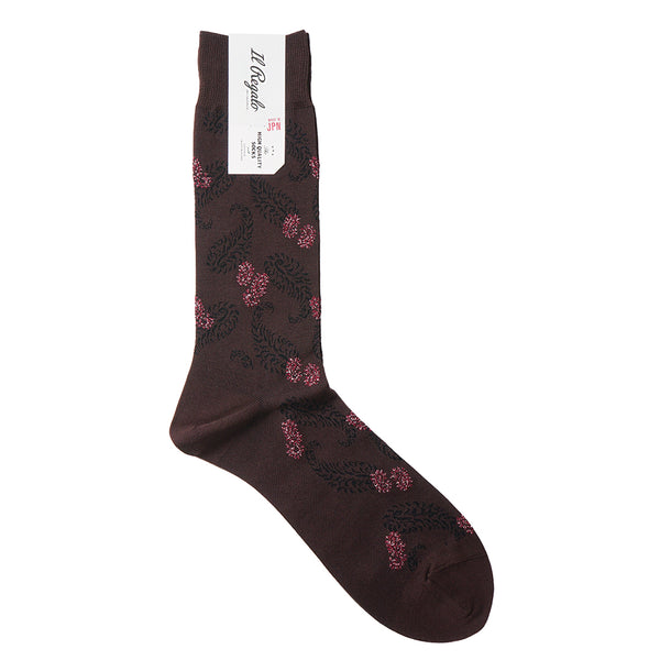 ムーンライトペイズリーソックス - 靴下  Il Regalo/イルレガロ | HIGH QUALITY SOCKS