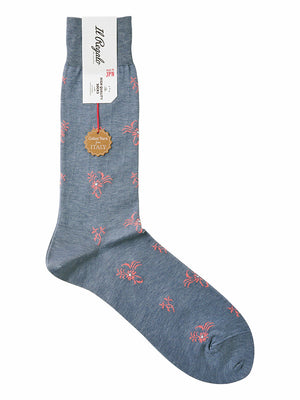 フローラルドットソックス - 靴下  Il Regalo/イルレガロ | HIGH QUALITY SOCKS
