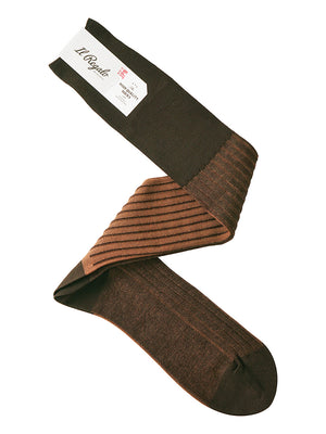 リバーシブルロングホーズ 【outBespokenコラボレーション】 - 靴下  Il Regalo/イルレガロ | HIGH QUALITY SOCKS