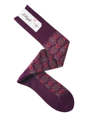 ボールドメダリオンロングホーズ - 靴下  Il Regalo/イルレガロ | HIGH QUALITY SOCKS