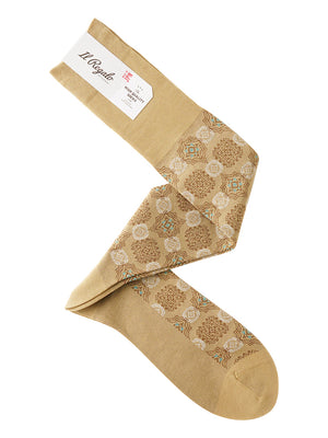 ボールドメダリオンロングホーズ - 靴下  Il Regalo/イルレガロ | HIGH QUALITY SOCKS