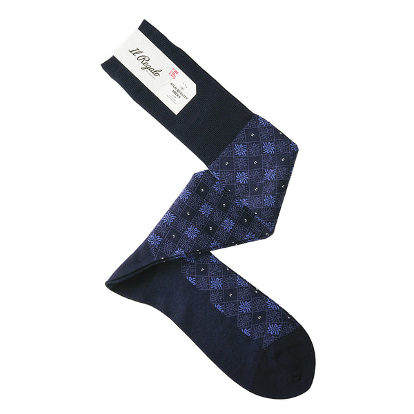 ダイヤモンドロングホーズ - 靴下  Il Regalo/イルレガロ | HIGH QUALITY SOCKS