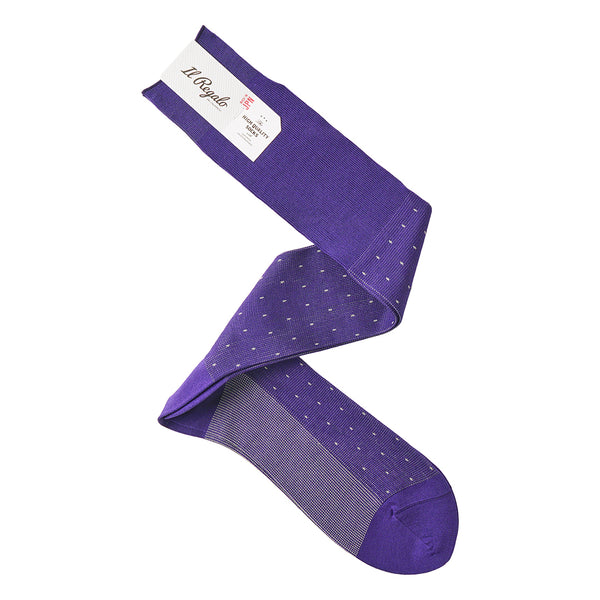 ファインドットロングホーズ - 靴下  Il Regalo/イルレガロ | HIGH QUALITY SOCKS