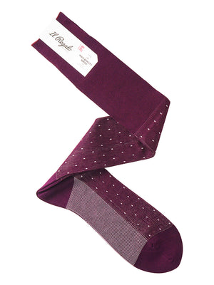 ファインドットロングホーズ - 靴下  Il Regalo/イルレガロ | HIGH QUALITY SOCKS