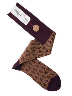 アンティークダイヤモンドロングホーズ - 靴下  Il Regalo/イルレガロ | HIGH QUALITY SOCKS