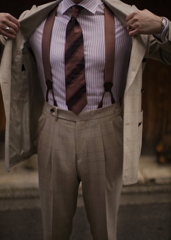 スノーペイズリーロングホーズ 【outBespokenコラボレーション】 - 靴下  Il Regalo/イルレガロ | HIGH QUALITY SOCKS