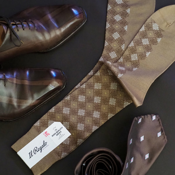 ダイヤモンドソックス - 靴下  Il Regalo/イルレガロ | HIGH QUALITY SOCKS