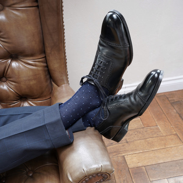 ファインドットロングホーズ - 靴下  Il Regalo/イルレガロ | HIGH QUALITY SOCKS