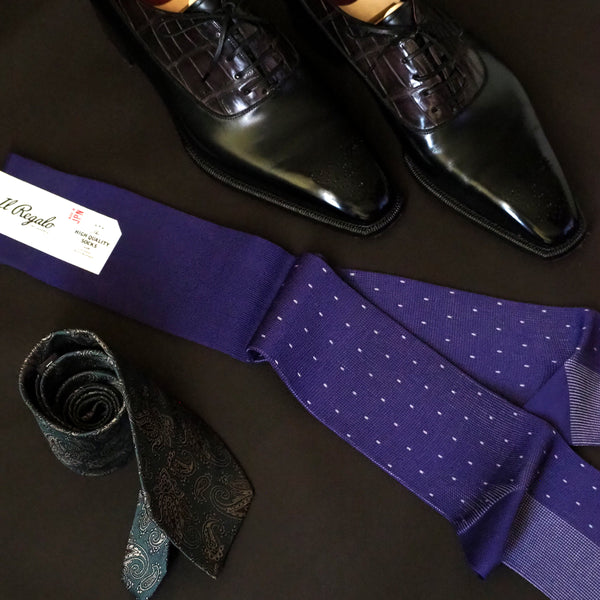 ファインドットロングホーズ - 靴下  Il Regalo/イルレガロ | HIGH QUALITY SOCKS