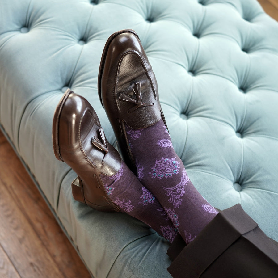 Floral Paisley Socks