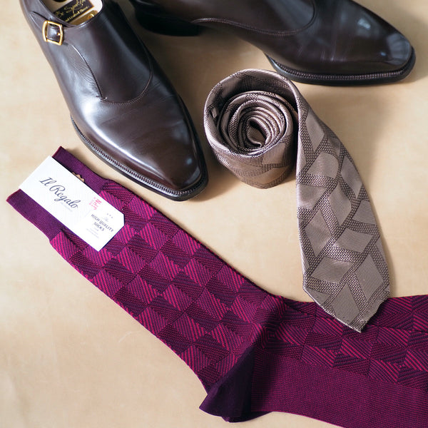 万華鏡ソックス - 靴下  Il Regalo/イルレガロ | HIGH QUALITY SOCKS