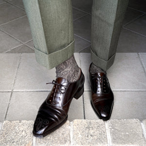 Heritage Damask Over-the-Calf Socks