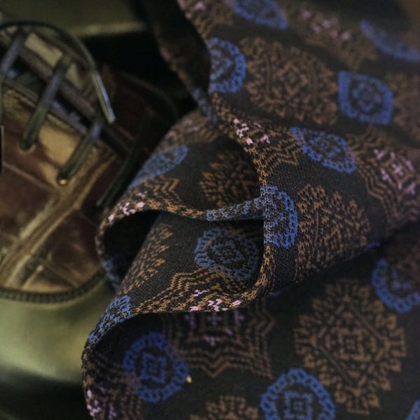 ボールドメダリオンロングホーズ - 靴下  Il Regalo/イルレガロ | HIGH QUALITY SOCKS