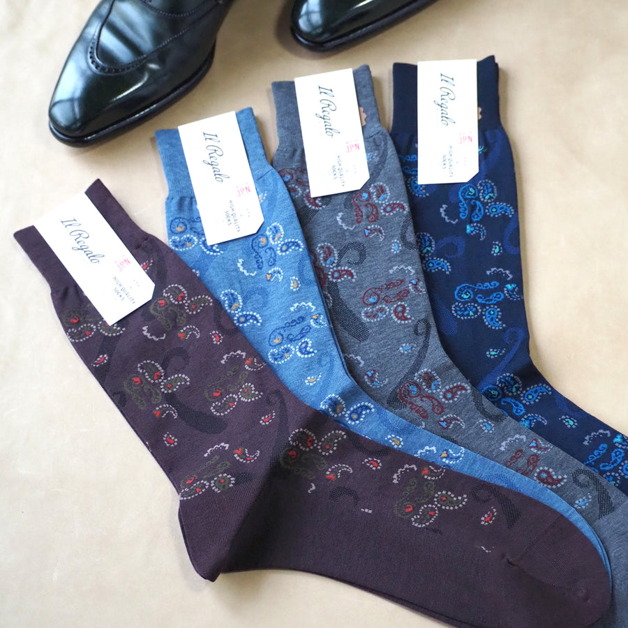 Vintage Paisley Socks