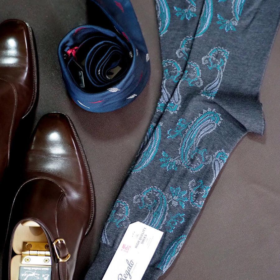 Antique Paisley Socks