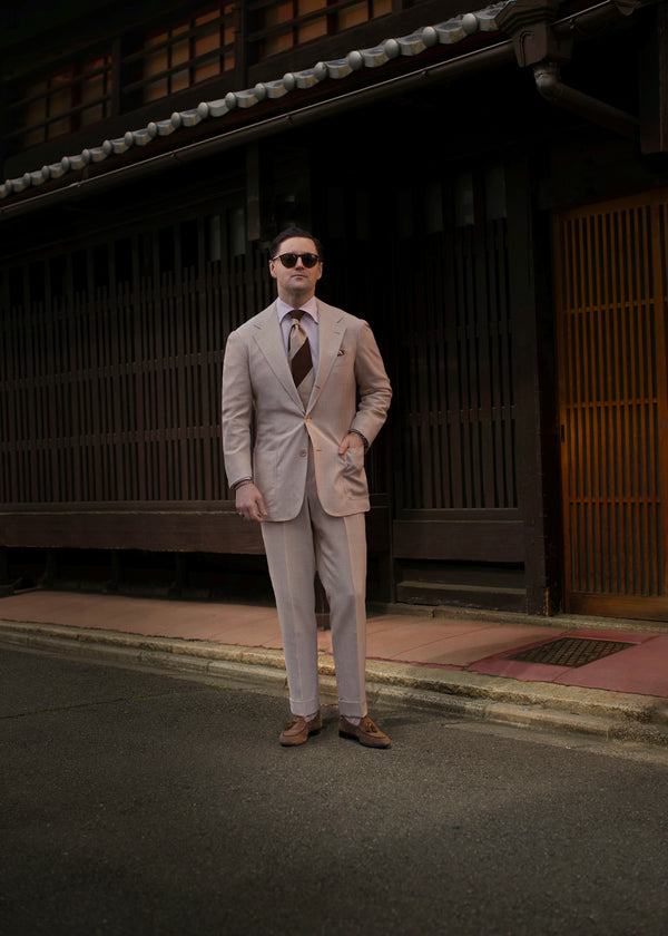 ボールドメダリオンロングホーズ  【outBespokenコラボレーション】 / Lサイズ - 靴下  Il Regalo/イルレガロ | HIGH QUALITY SOCKS