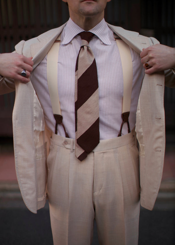 ボールドメダリオンロングホーズ  【outBespokenコラボレーション】 / Lサイズ - 靴下  Il Regalo/イルレガロ | HIGH QUALITY SOCKS