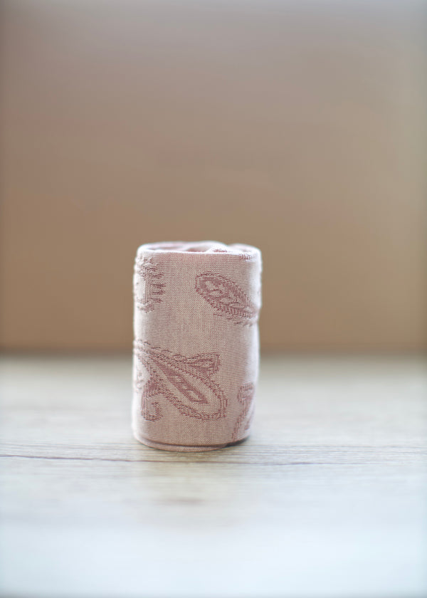 シャドーペイズリーロングホーズ 【outBespokenコラボレーション】 - 靴下  Il Regalo/イルレガロ | HIGH QUALITY SOCKS