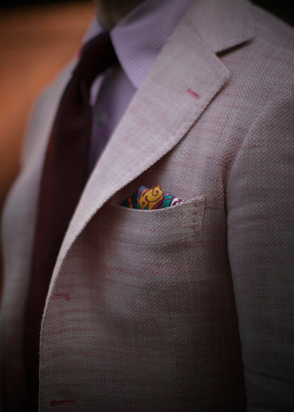 シャドーペイズリーロングホーズ 【outBespokenコラボレーション】 - 靴下  Il Regalo/イルレガロ | HIGH QUALITY SOCKS