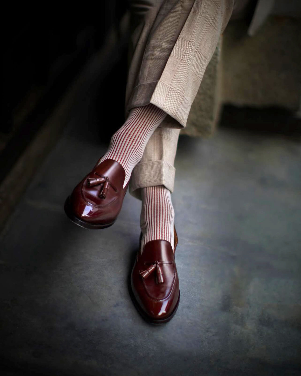 未使用・タグ付】IL REGALO ソックス25-26cm 2足組 2点 ◇新品 IL