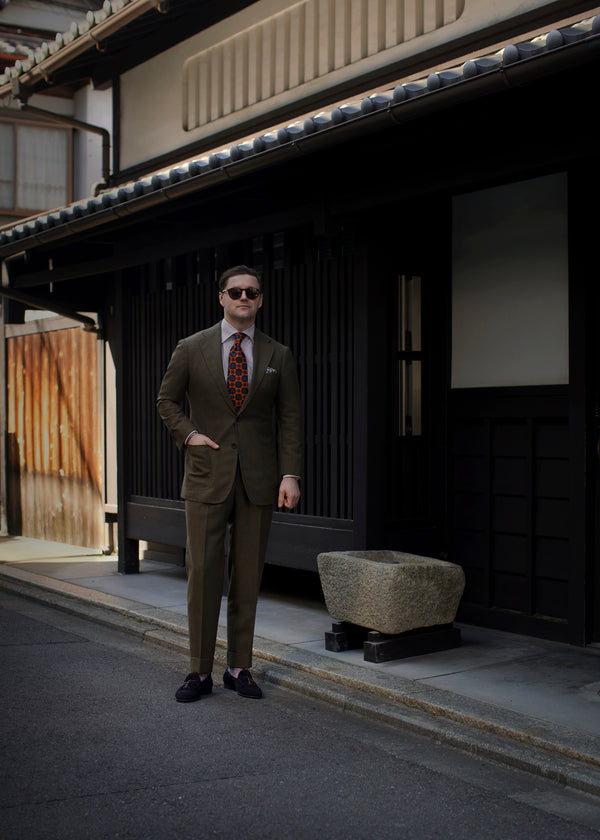 ラミーフローラルロングホーズ  【outBespokenコラボレーション】 - 靴下  Il Regalo/イルレガロ | HIGH QUALITY SOCKS