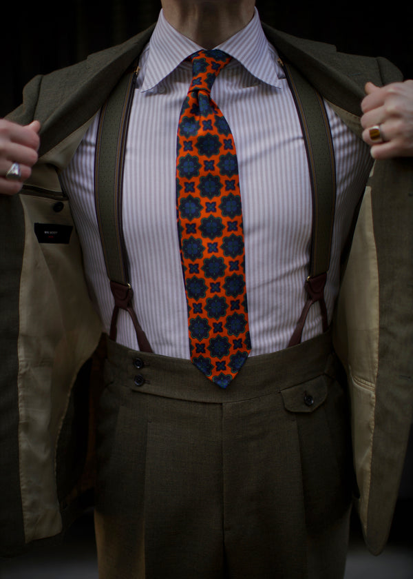 ラミーフローラルロングホーズ  【outBespokenコラボレーション】 - 靴下  Il Regalo/イルレガロ | HIGH QUALITY SOCKS