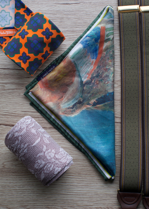 ラミーフローラルロングホーズ  【outBespokenコラボレーション】 - 靴下  Il Regalo/イルレガロ | HIGH QUALITY SOCKS