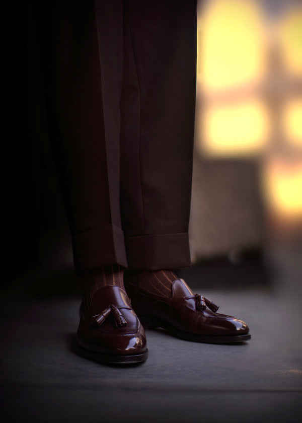 リバーシブルロングホーズ 【outBespokenコラボレーション】 / Lサイズ - 靴下  Il Regalo/イルレガロ | HIGH QUALITY SOCKS