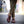 Linen Floral Over-the-calf Socks