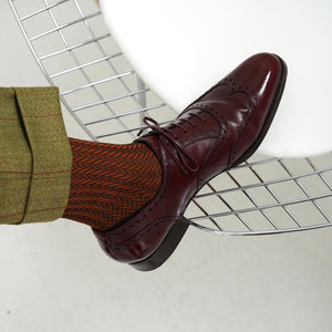 Herringbone Over-The-Calf Socks