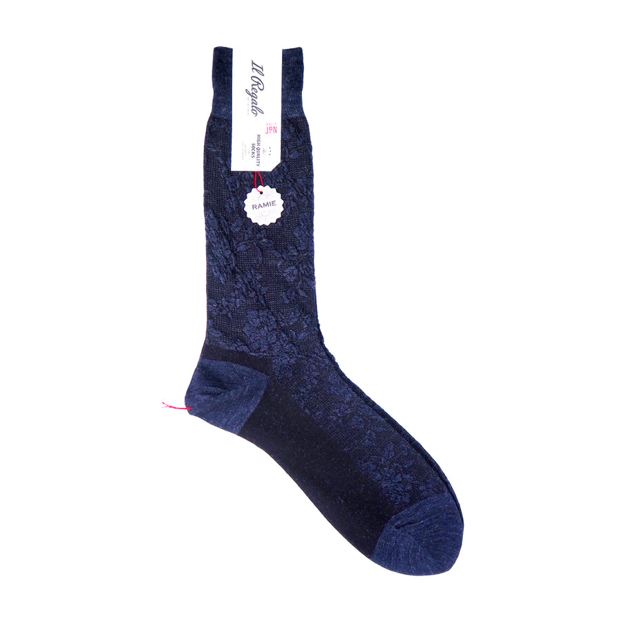 Ramie Floral Socks