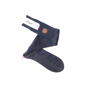 Paisley Over-The-Calf Socks (Improved version)