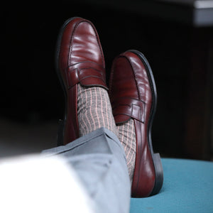 Linen Striped Socks