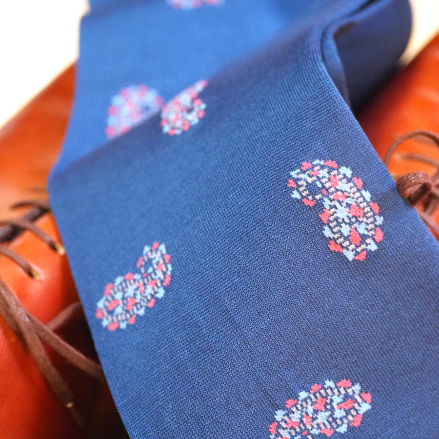 Paisley Dot Socks