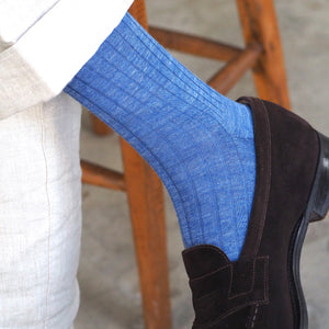 Ramie Ribbed Over-the-calf 