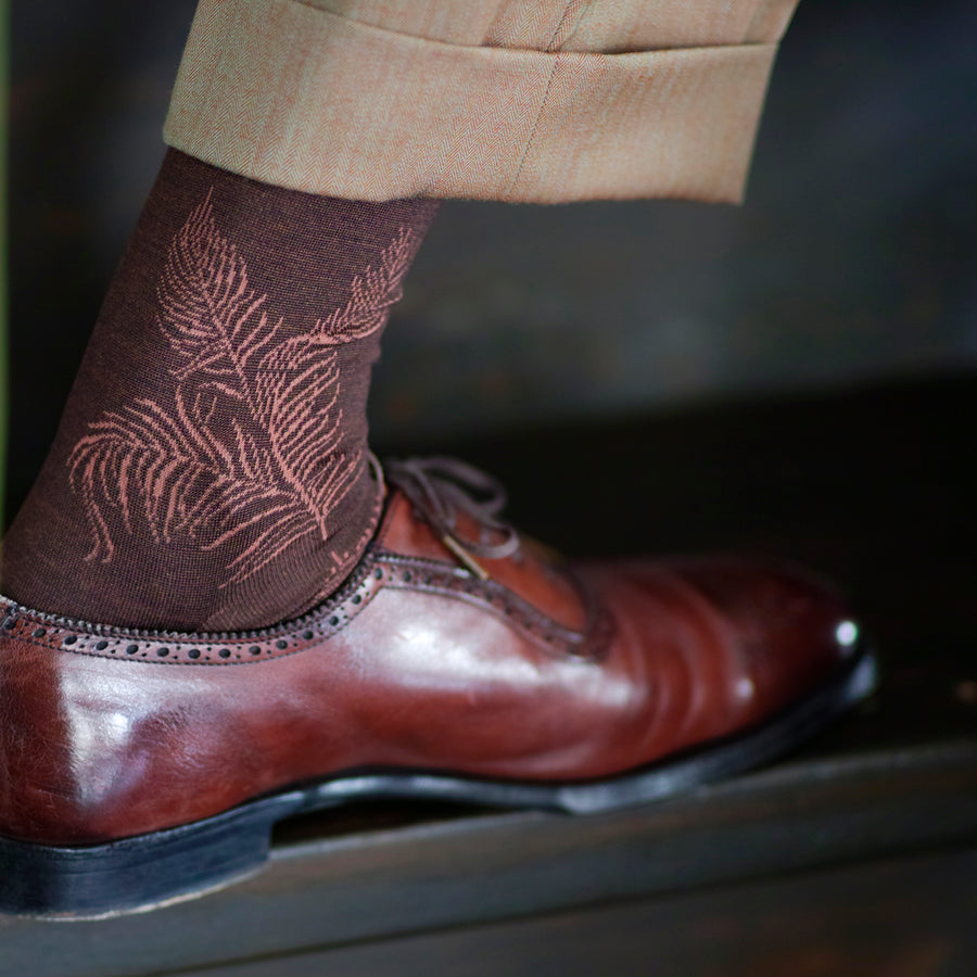 Silk Feather Socks