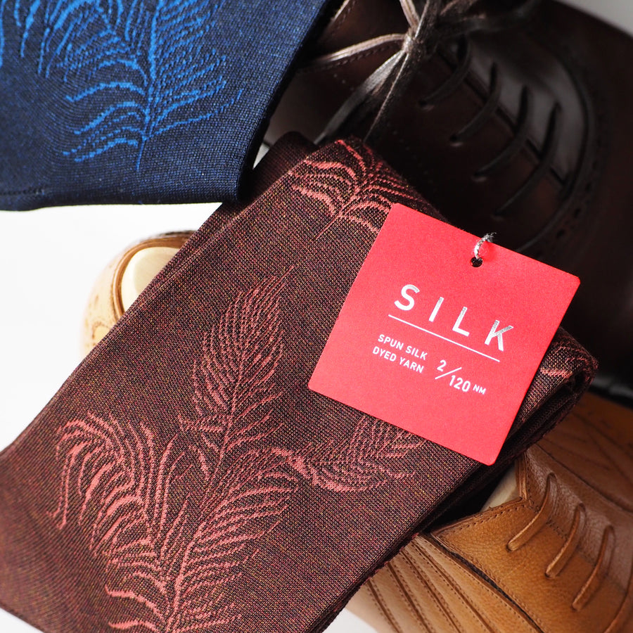 Silk Feather Socks